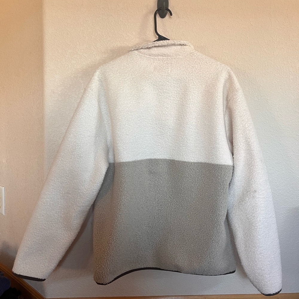 Old Navy Teddy Pullover - Cream and White - Picture 7 of 7